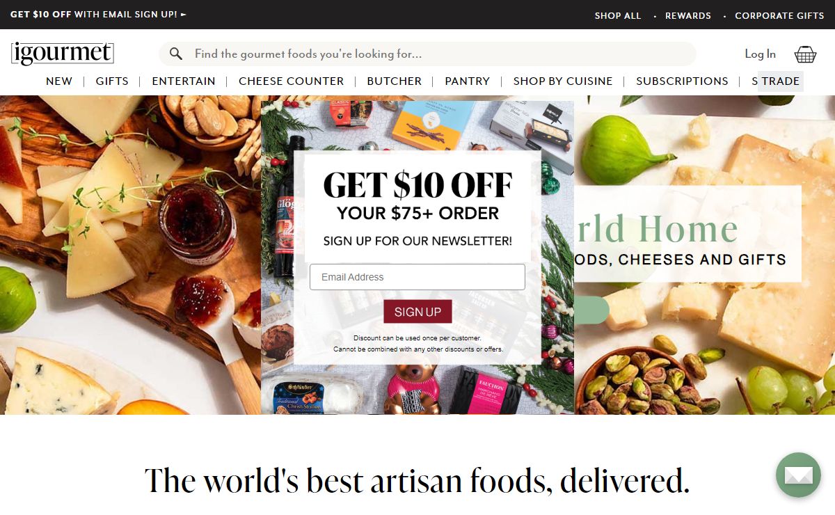 Gourmet Gift Baskets, Artisan Cheeses, Specialty Foods | igourmet.com