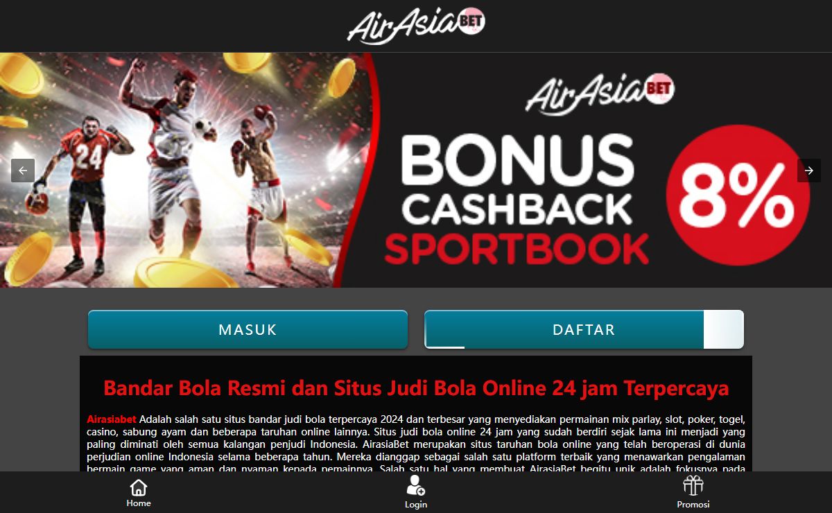 AirasiaBet ~ Platform Situs Game Online Seru Mudah Menang