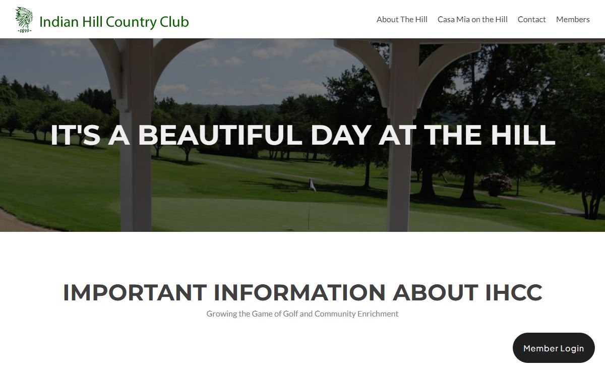 Indian Hill Country Club - Top Rated Private Golf Club in CT