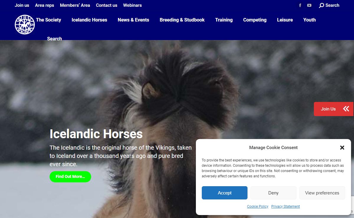 Icelandic Horse Society of Great Britain – IHSGB – The Icelandic Horse Society of Great Britain
