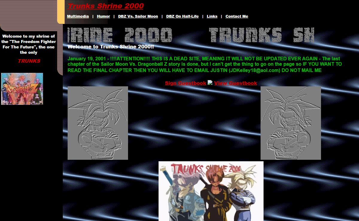 Trunks Shrine 2000