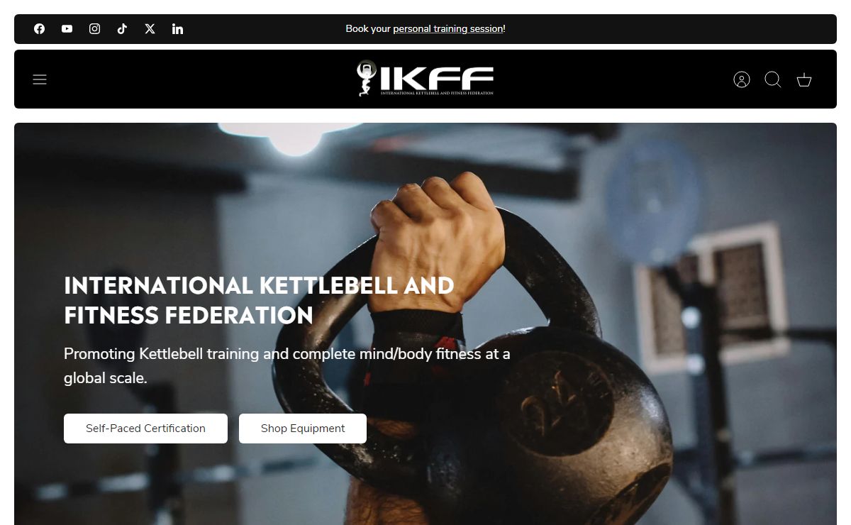 IKFF by Steve Cotter – International Kettlebell and Fitness Federation