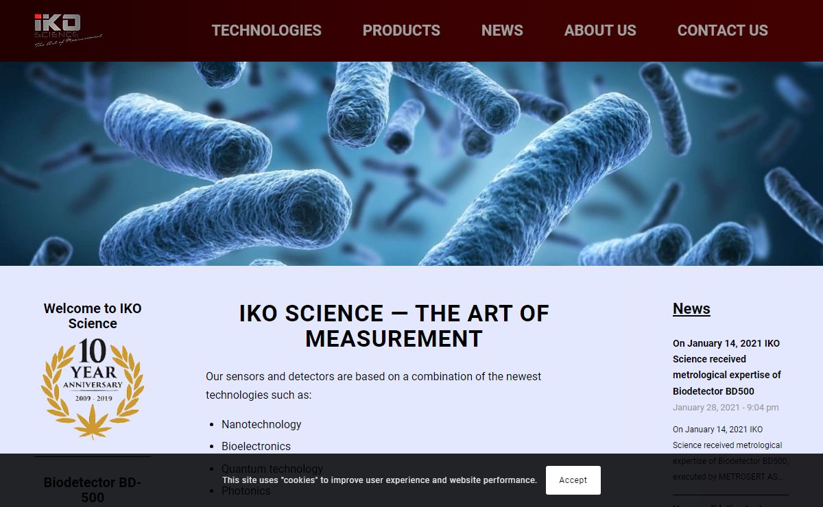 Homepage - Iko Science