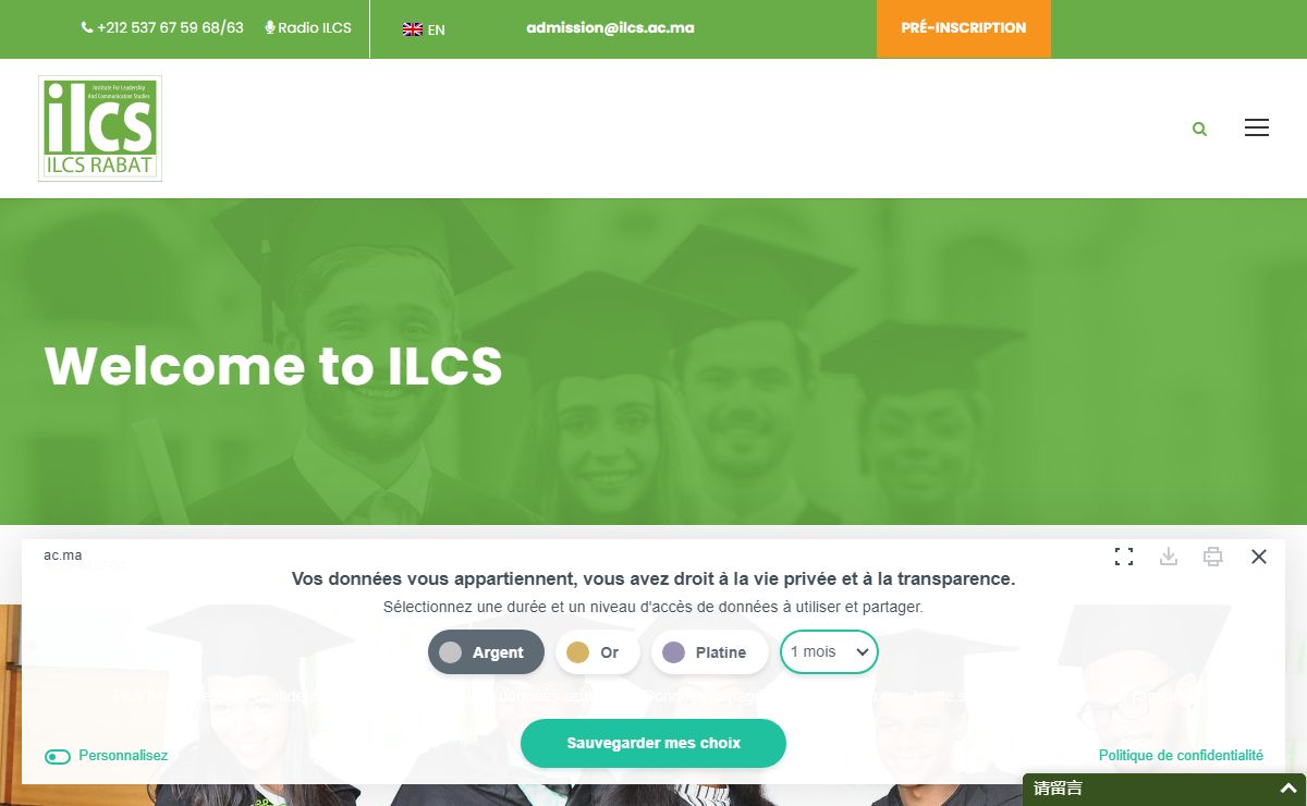 Welcome to ILCS - ILCS Maroc