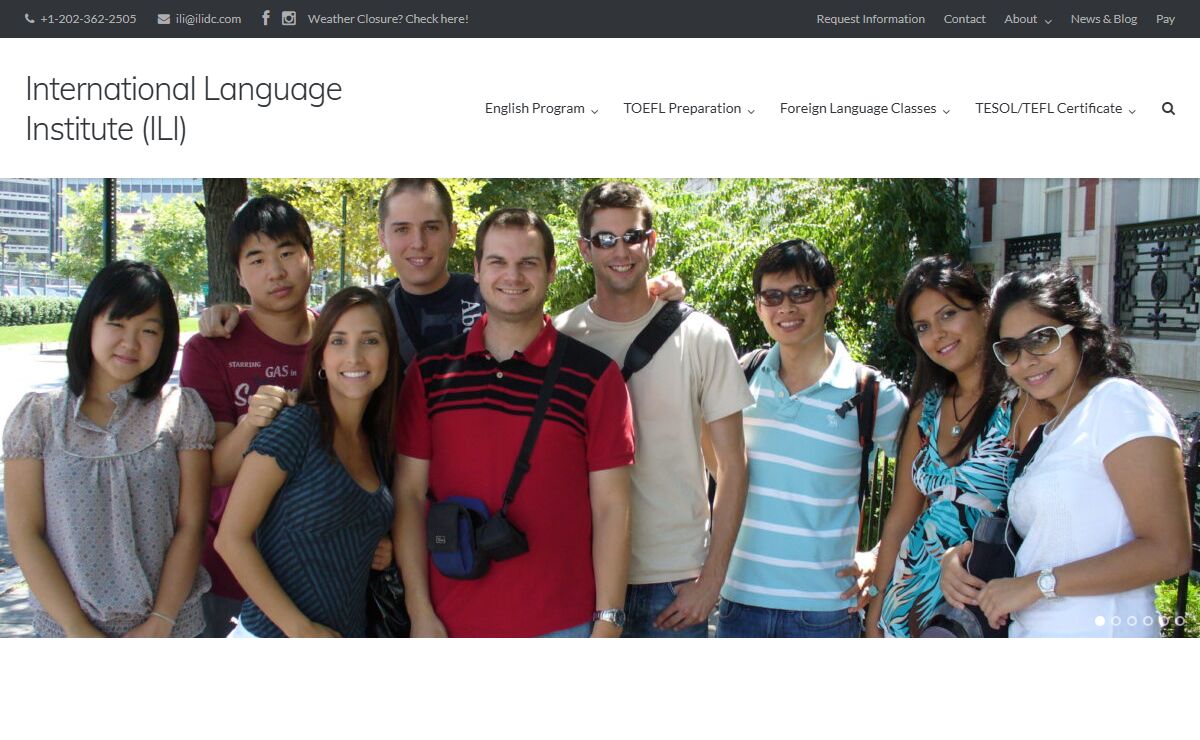 Home | International Language Institute (ILIDC)