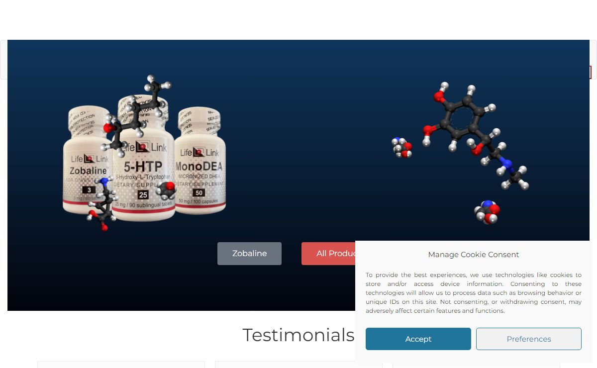 LifeLink – Nutraceuticals and nootropics for anti-aging