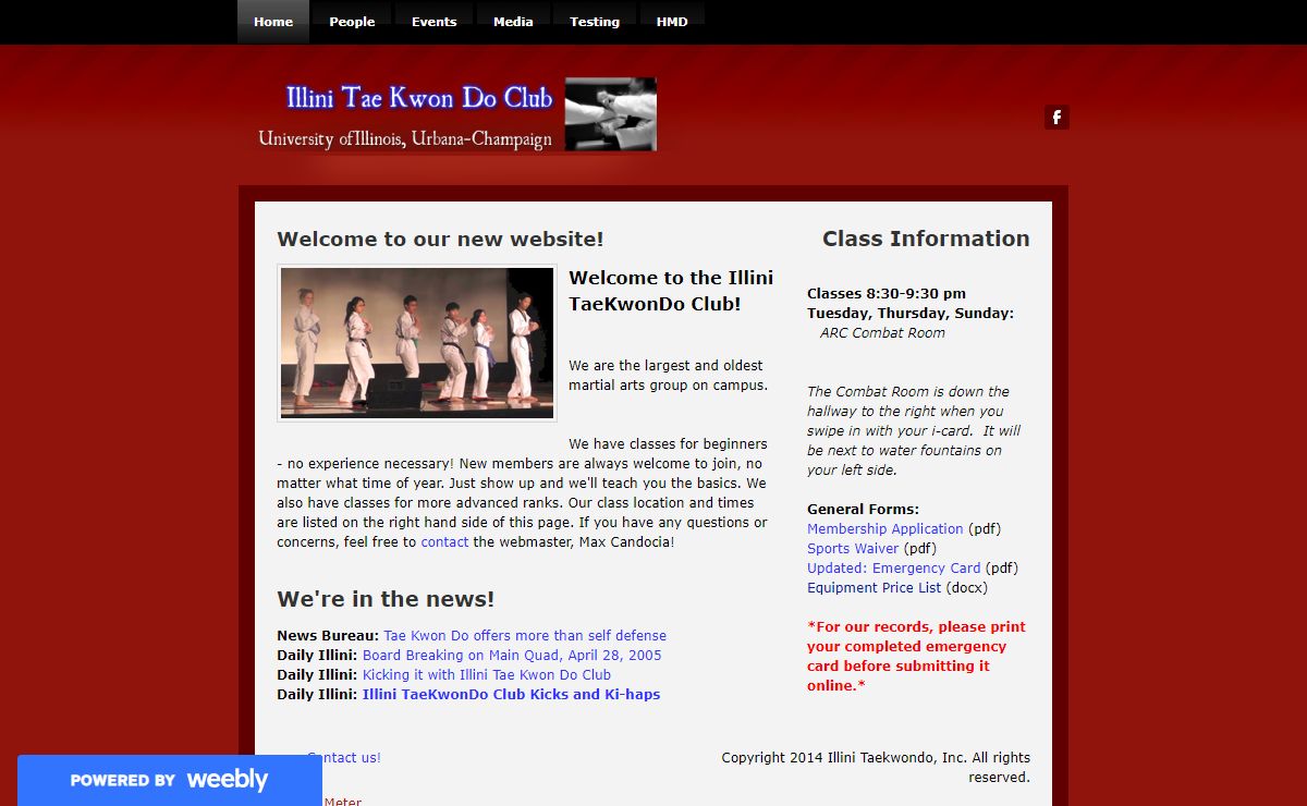 Illini TaeKwonDo Club - Home
