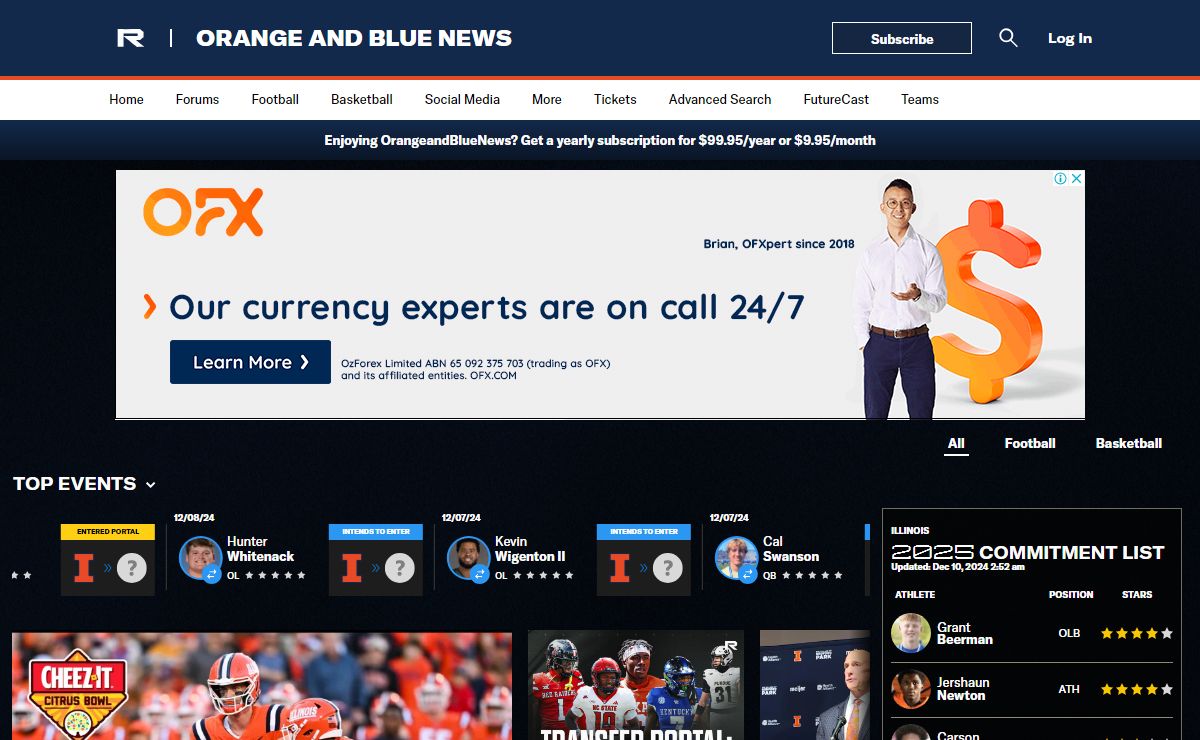 OrangeandBlueNews: Illinois Fighting Illini Football & Basketball Recruiting