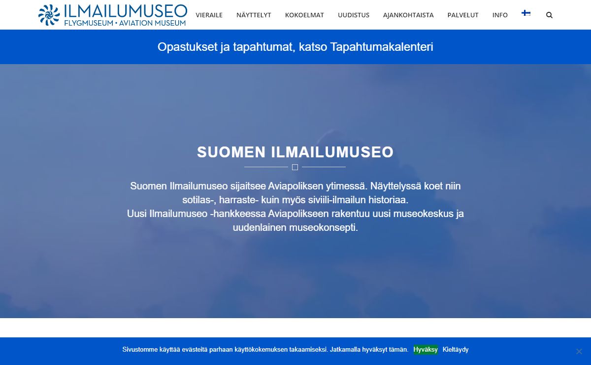 Etusivu – Suomen ilmailumuseo