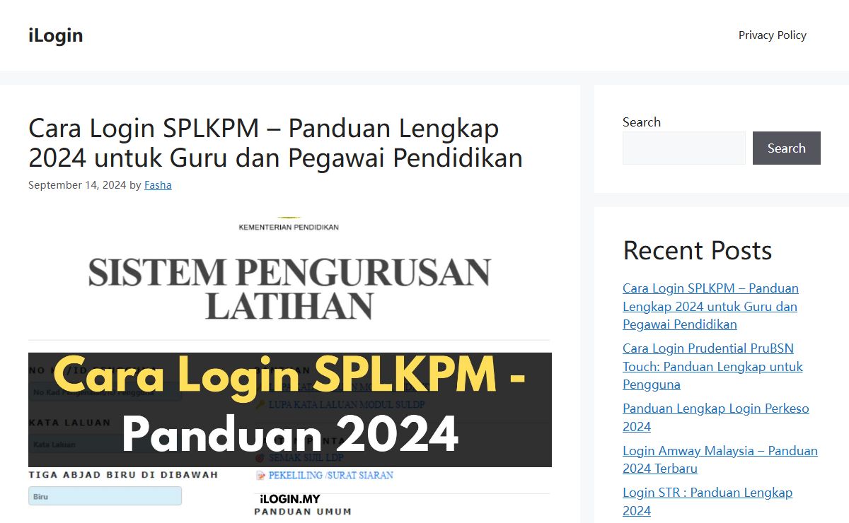 iLogin -