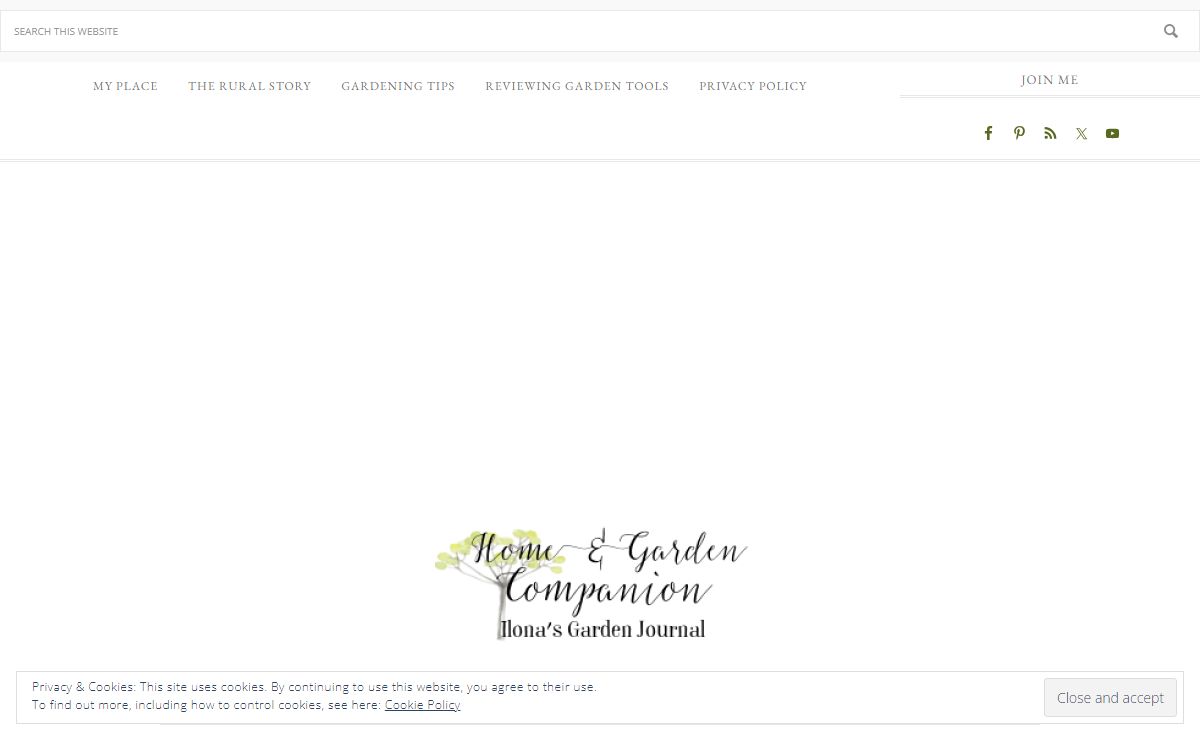 Home Garden Companion | Ilona's Garden Journal