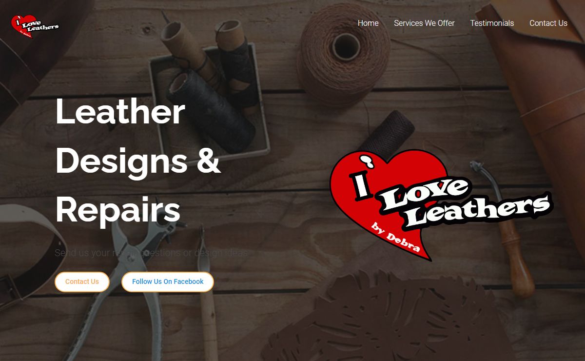 I Love Leathers – Design and Repair of leather, fabric and upholstery