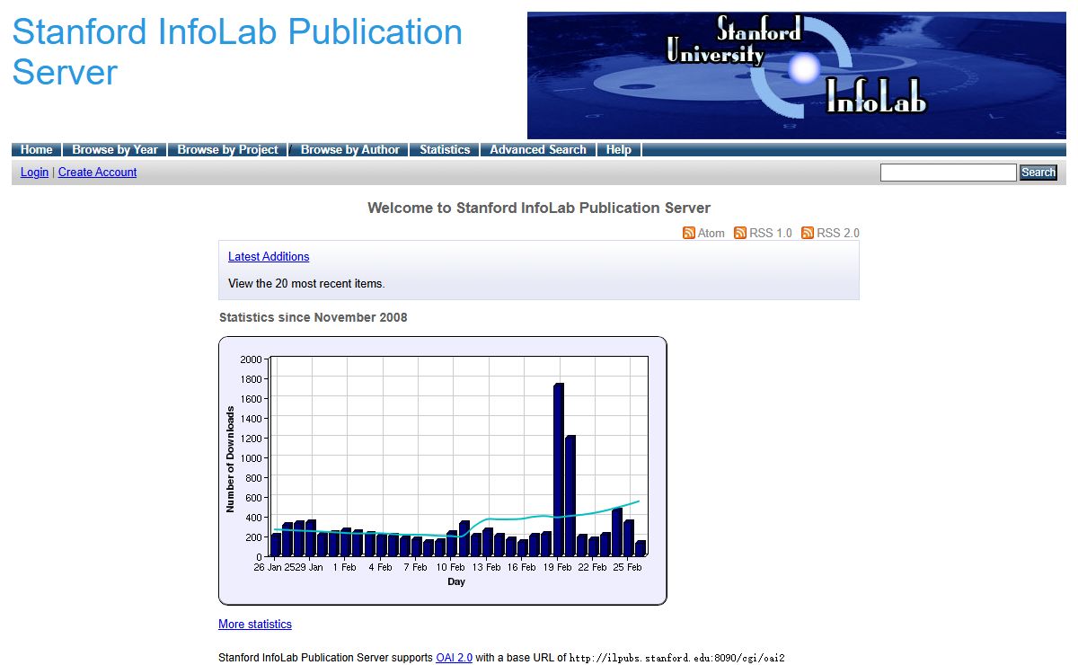 Welcome to Stanford InfoLab Publication Server - Stanford InfoLab Publication Server