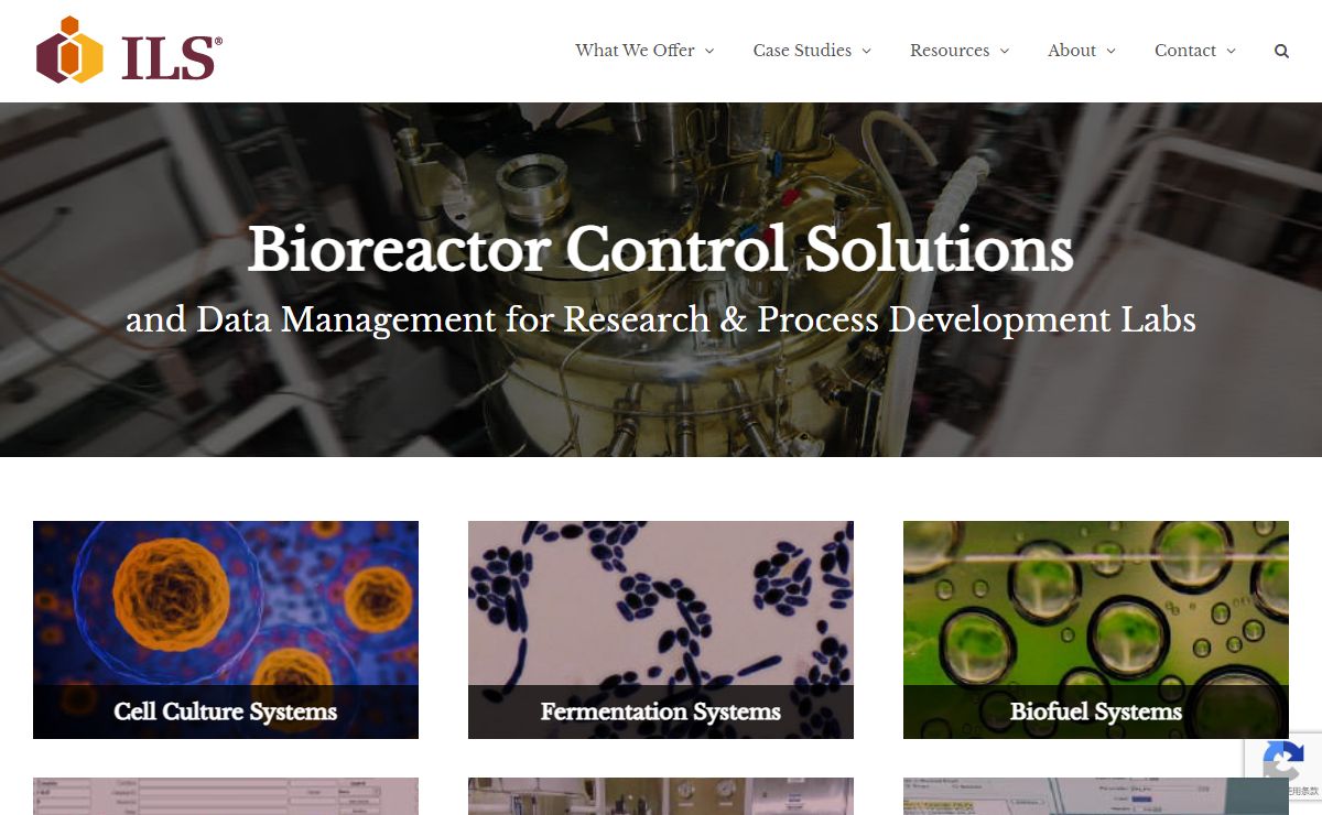 ILS Automation - Bioreactor Control System, Web Based SCADA Software