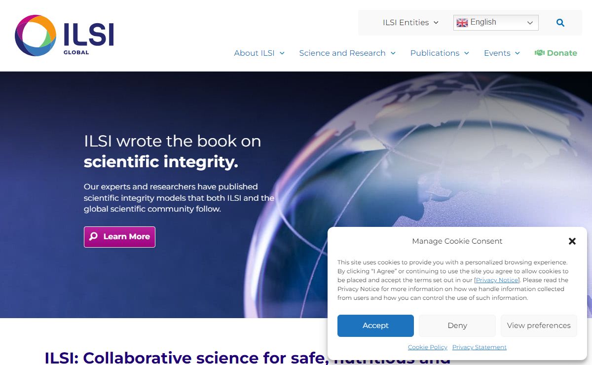International Life Sciences Institute (ILSI) - International Life Sciences Institute