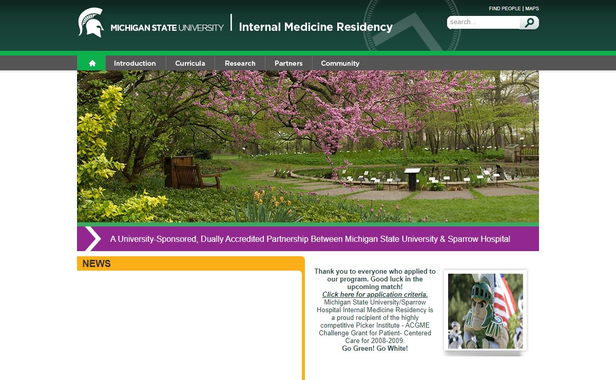 Home Page - Internal Medicine Residency - Michigan State University