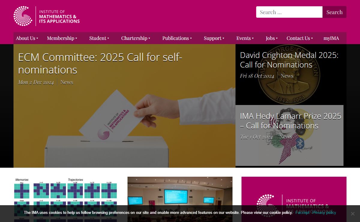 IMA - The Institute of Mathematics and its Applications