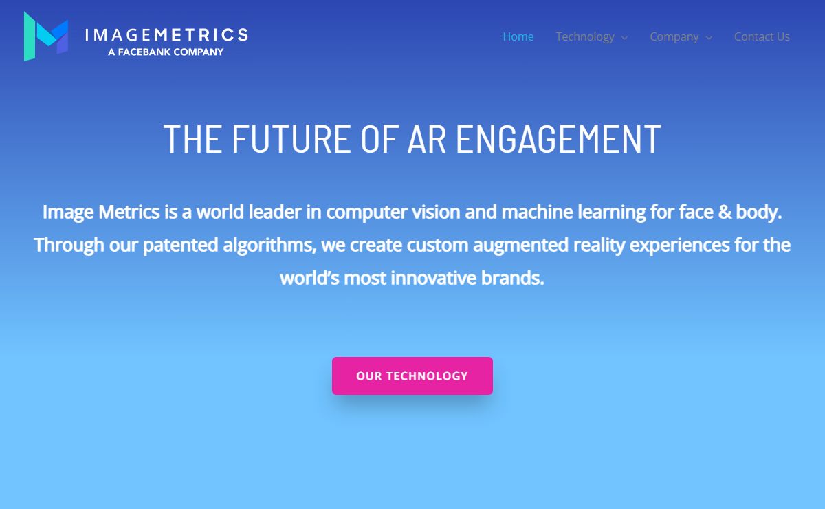 Image Metrics – Augment Your Reality