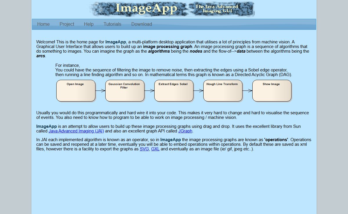 ImageApp Homepage