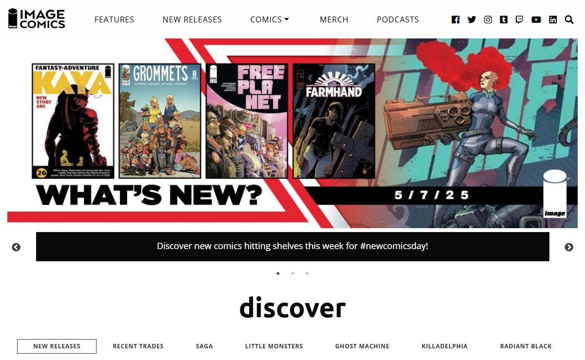 Comics and Graphic Novels | Image Comics