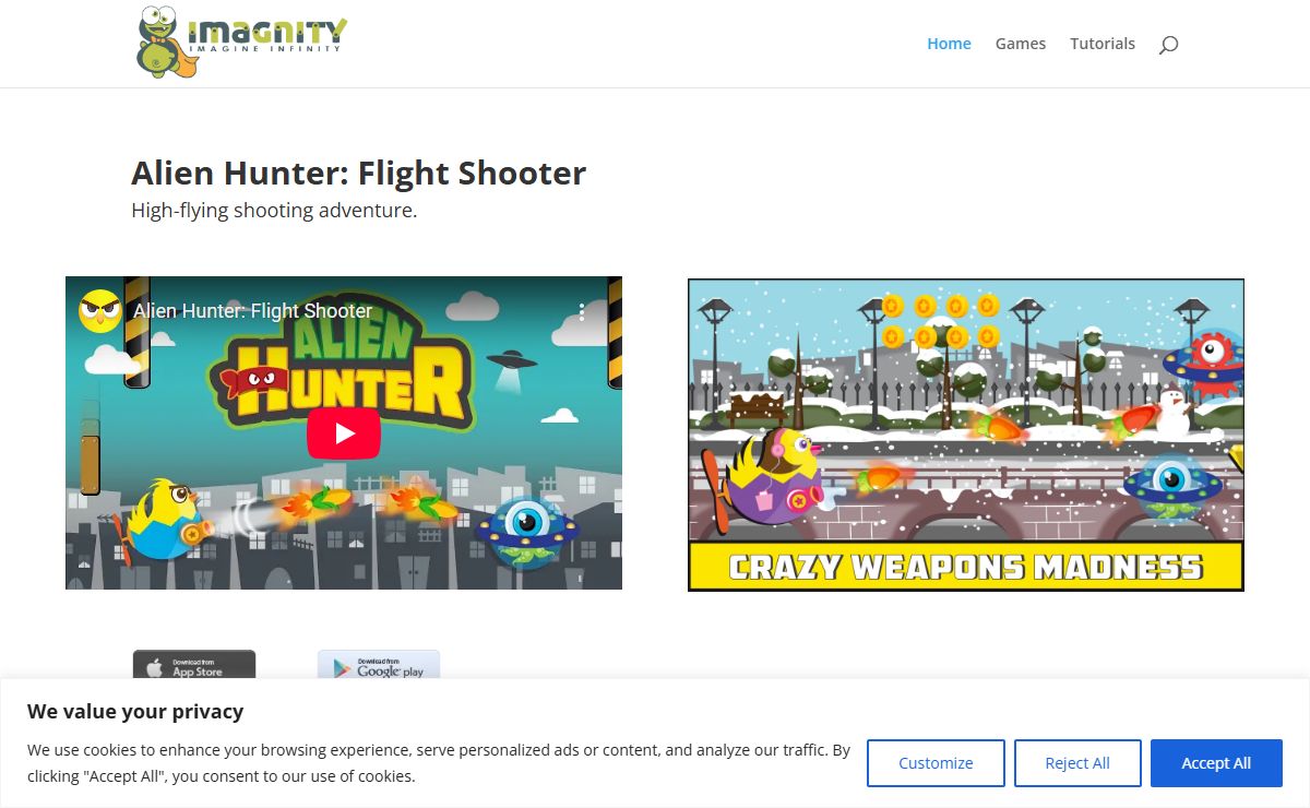 imagnity | Mobile Games, Designs, and Tutorials