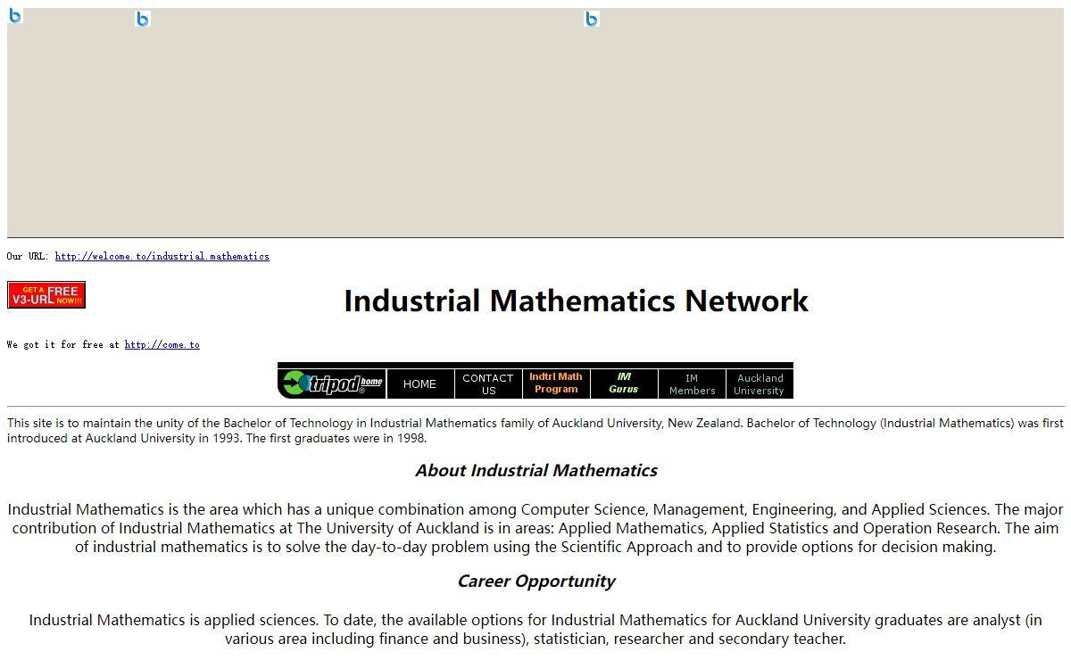 Industrial Mathematics Network
