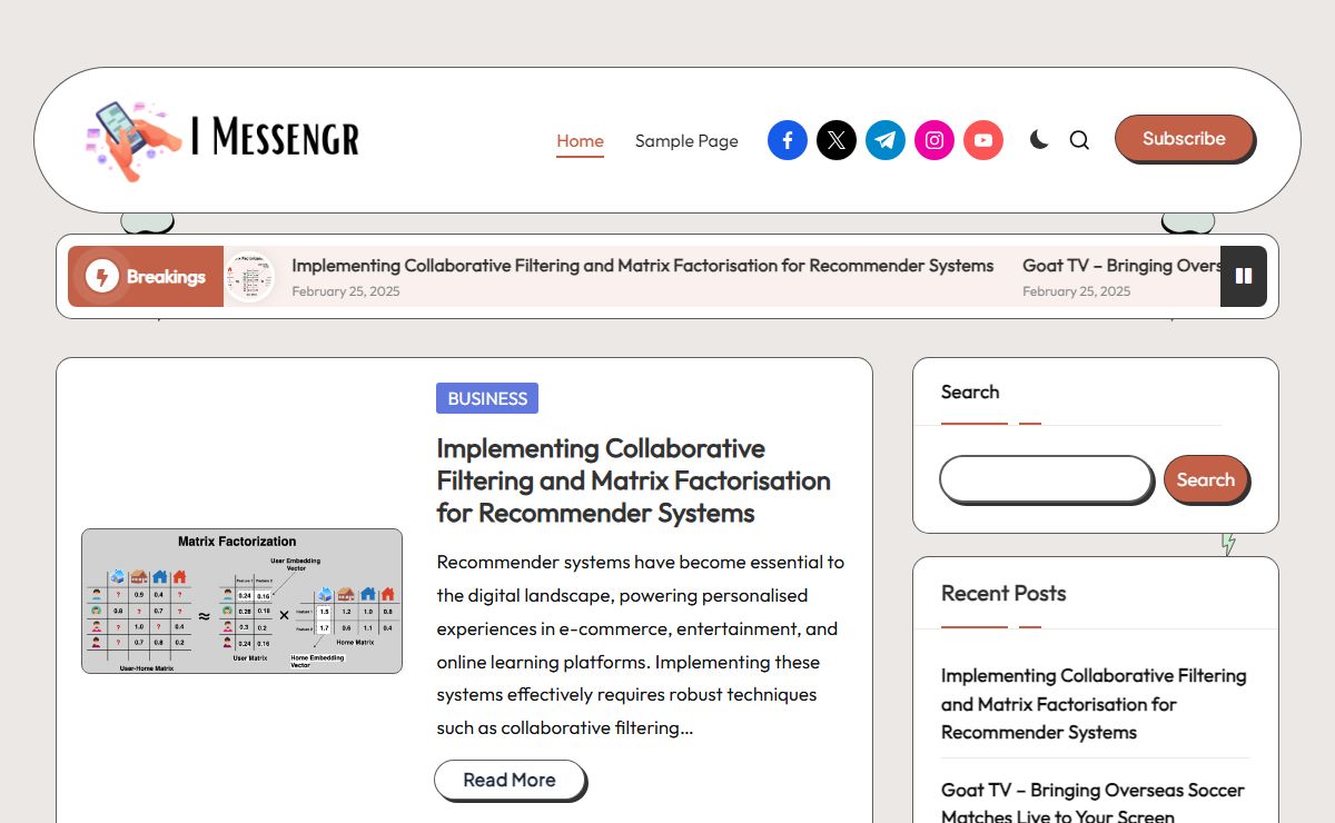 iMessengr - Connecting the World through Instant Messaging