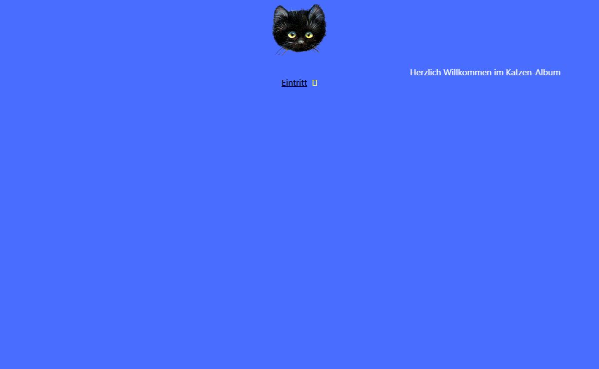 Katzen-Album i-mode mobiles Portal imode Katzen