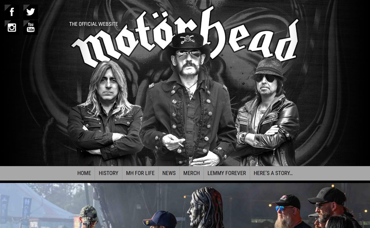 The Official Motörhead Website