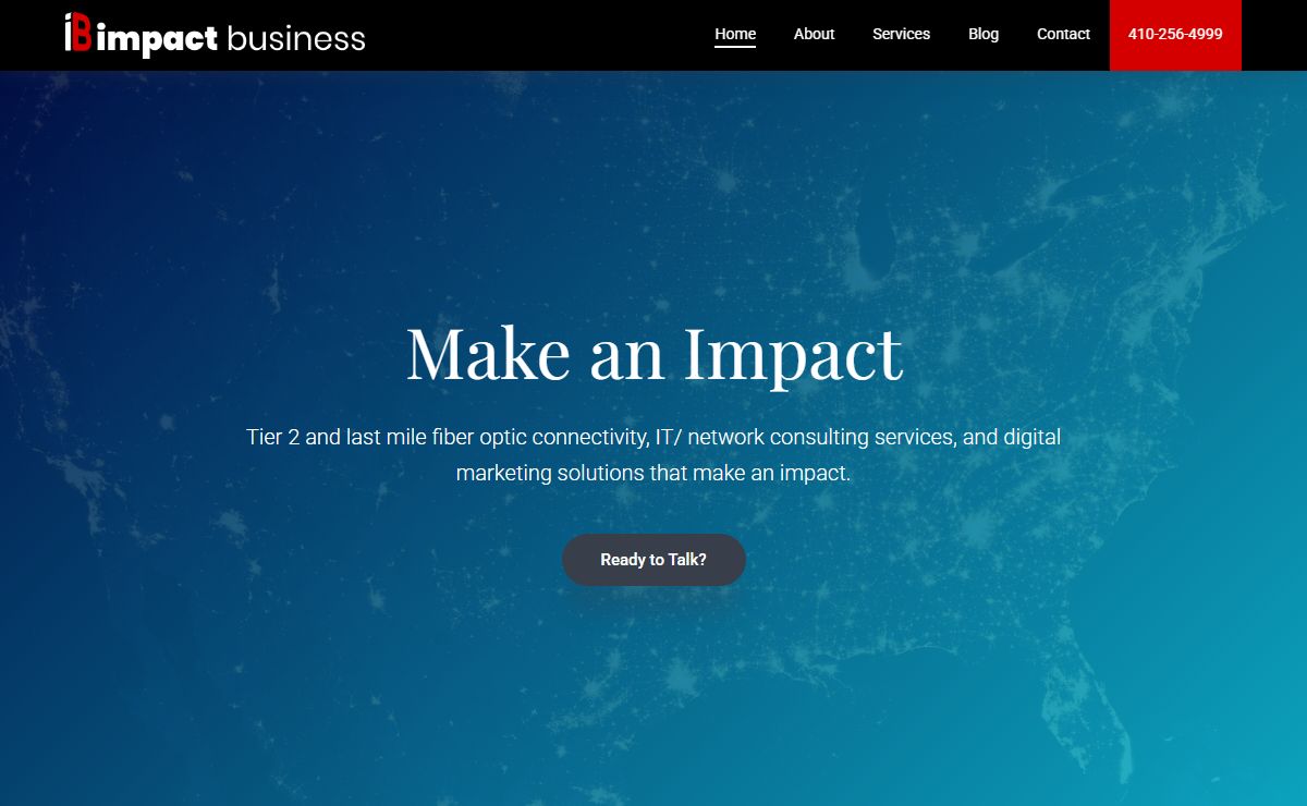 Web Design Web Hosting in Maryland: Impact Business Solutions