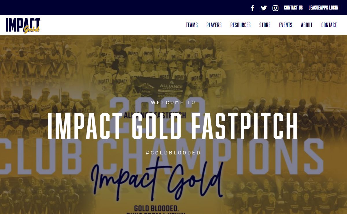 Impact Gold Fastpitch