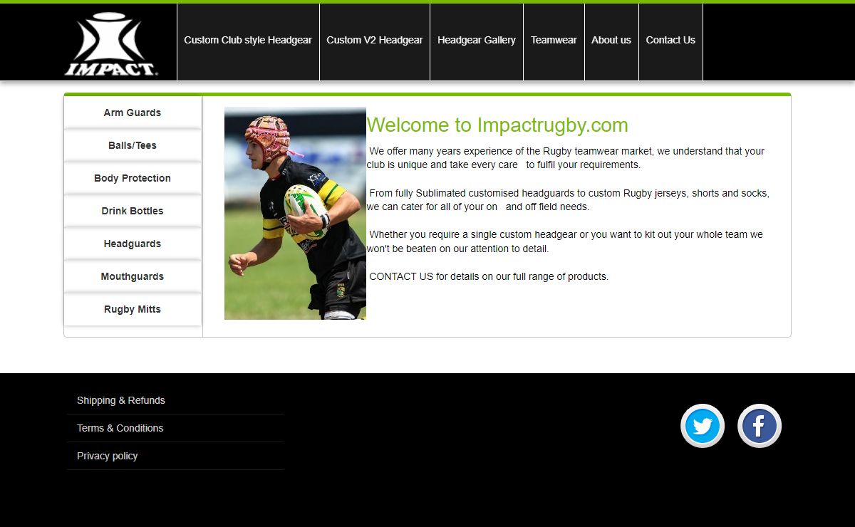 Impact Rugby - The Rugby Teamwear Specialists