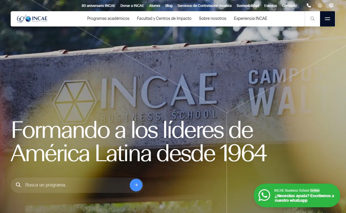 INCAE | La mejor escuela de negocios de Latinoamérica