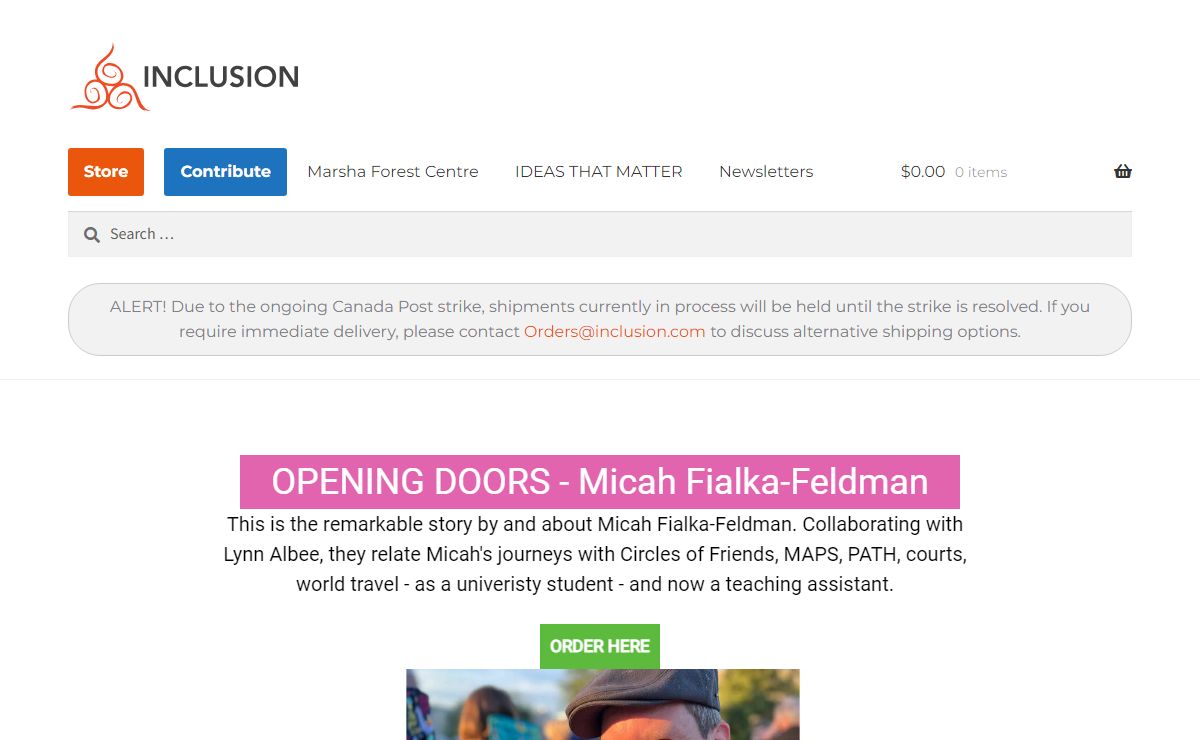 Welcome – Inclusion Press