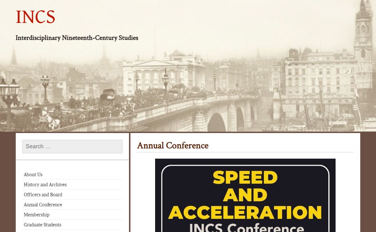 INCS – Interdisciplinary Nineteenth-Century Studies