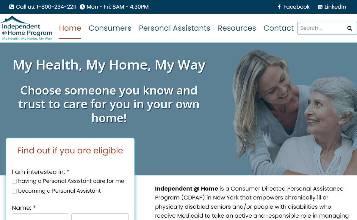 Home - Independent @ Home