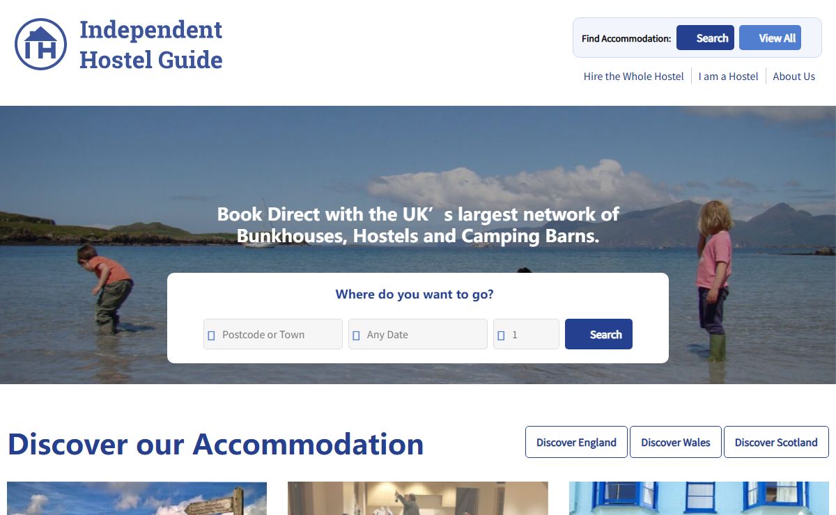 Independent Hostel Guide | Independent Hostels in the UK