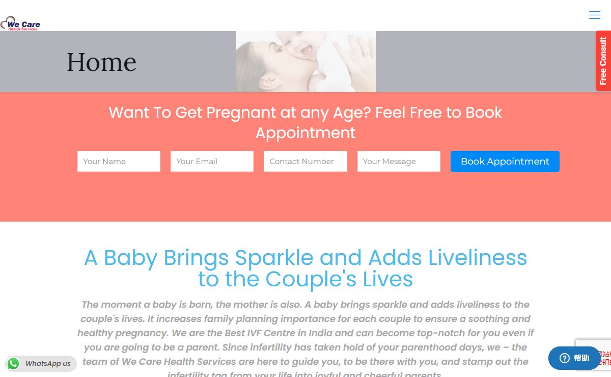 Best IVF Centre in India: We Care Health Services