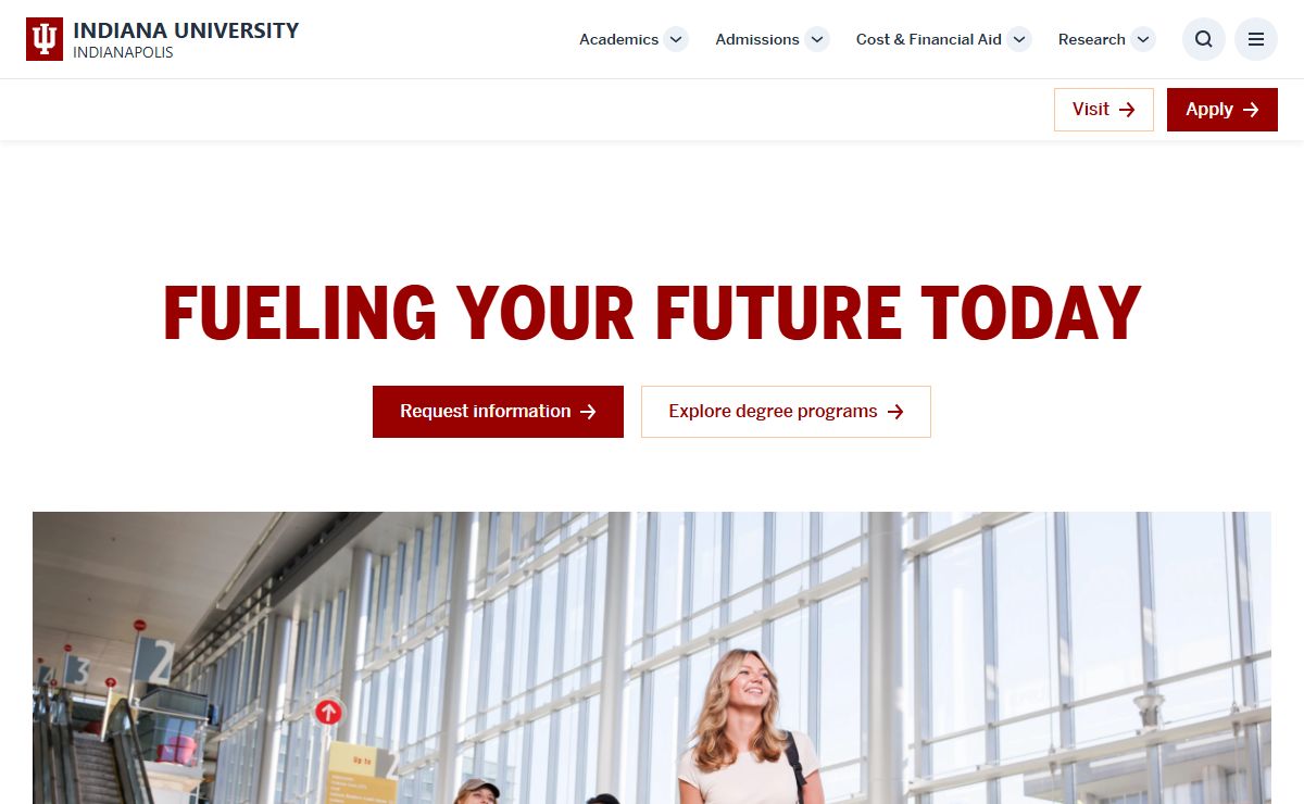 IU Indianapolis - Your First Step to Your Ideal Future - Bring On Tomorrow