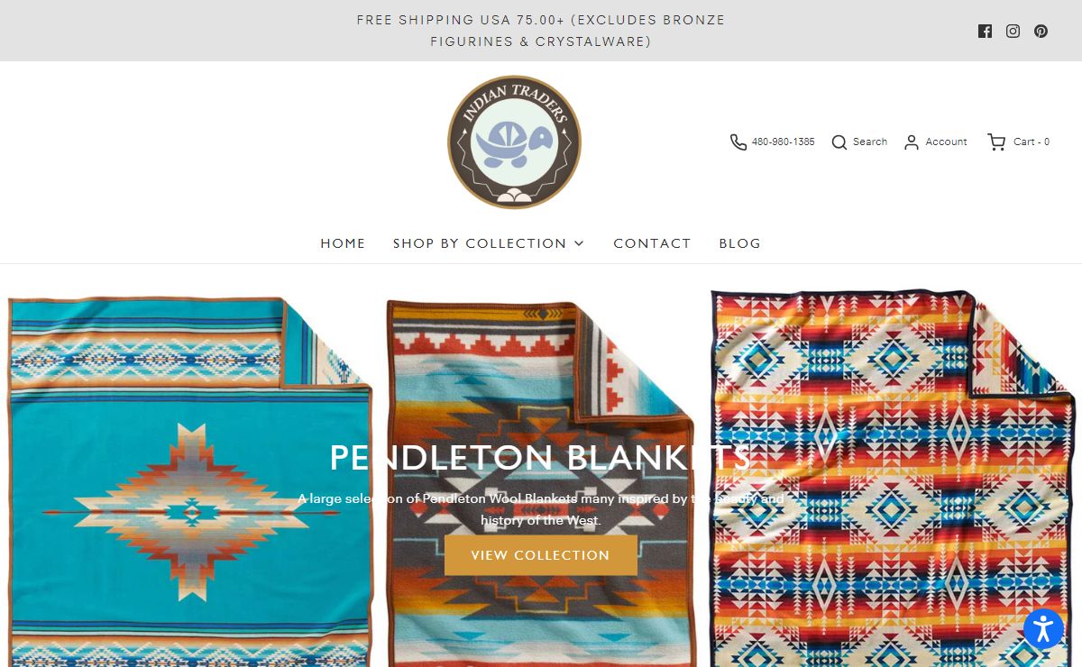Native American Jewelry, Pendleton Blankets, Hopi Jewelry – Indian Traders (L7 Enterprises)