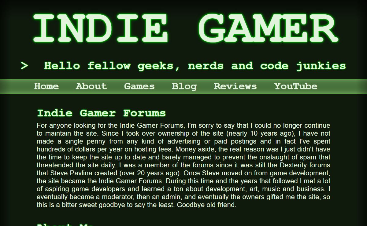Indie Gamer