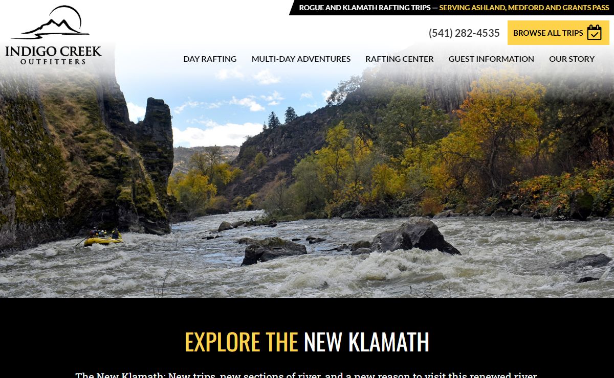 Indigo Creek Outfitters: Southern Oregon's Rafting Company