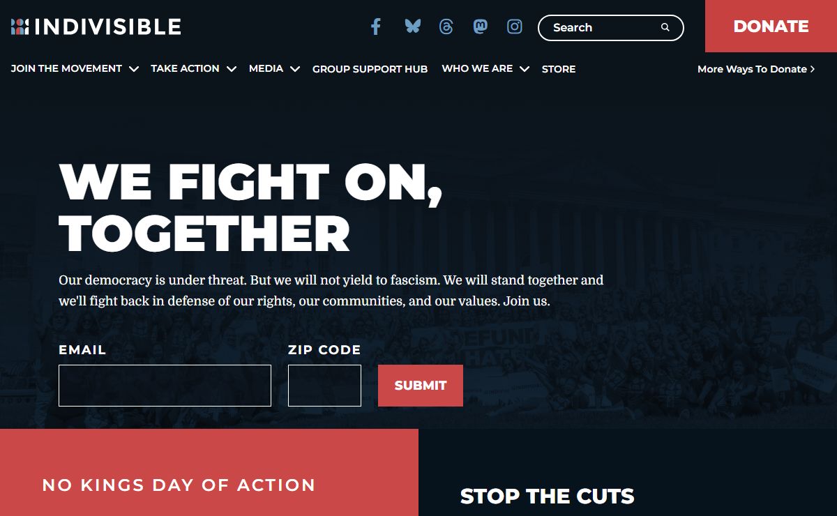 Homepage | Indivisible
