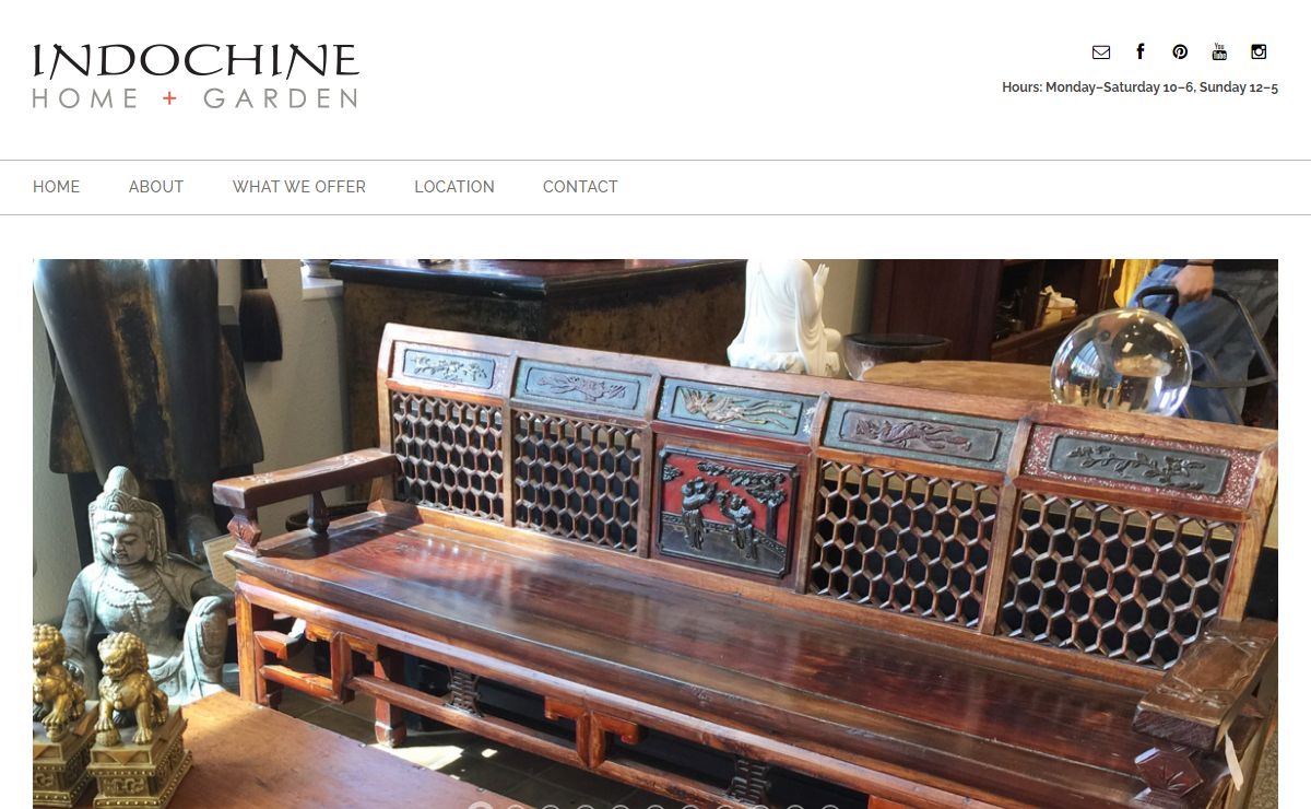 Indochine Home Import – Antique and contemporary Asian furniture, hand-crafted items, home furnishings, garden pottery and statuary from Asia and the Pacific Rim