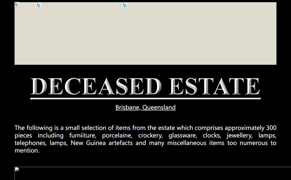 Deceased Estate
