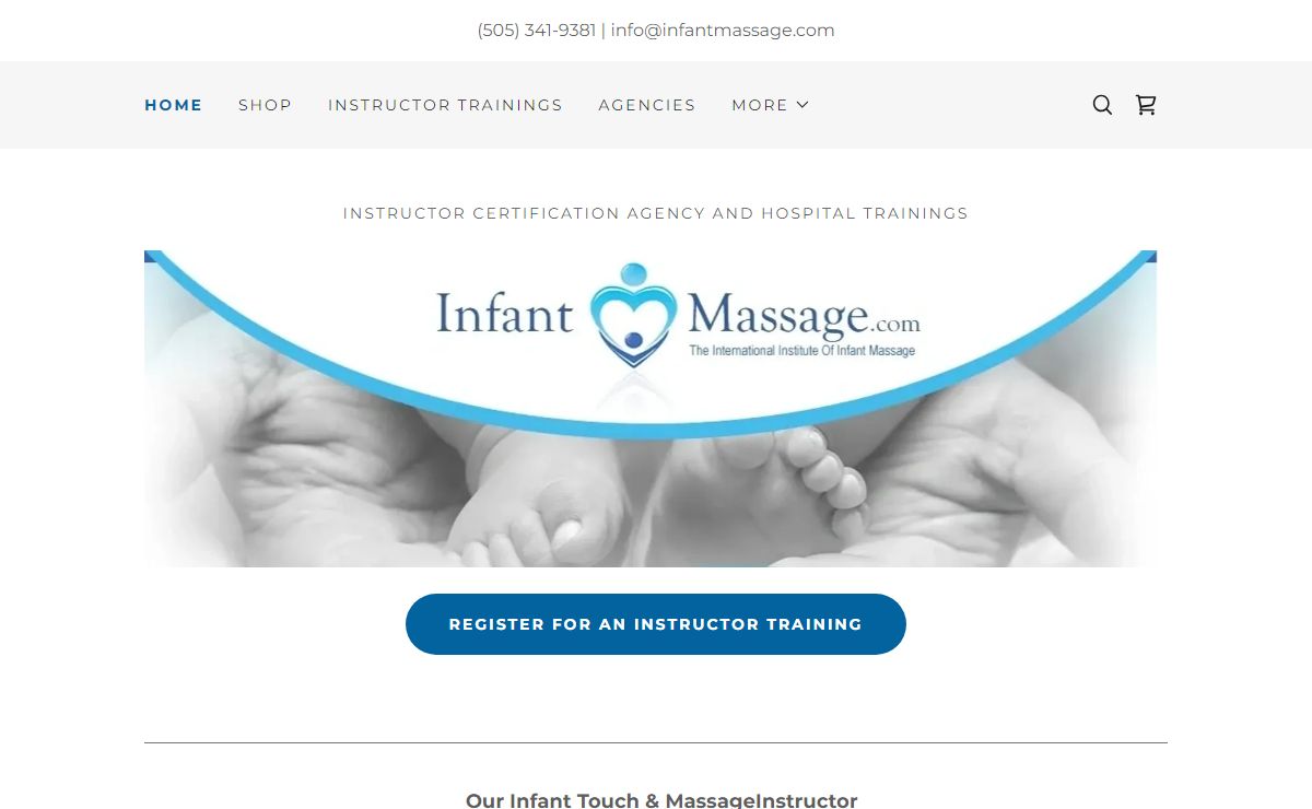 Infant Massage Certification | International Institute of Infant Massage