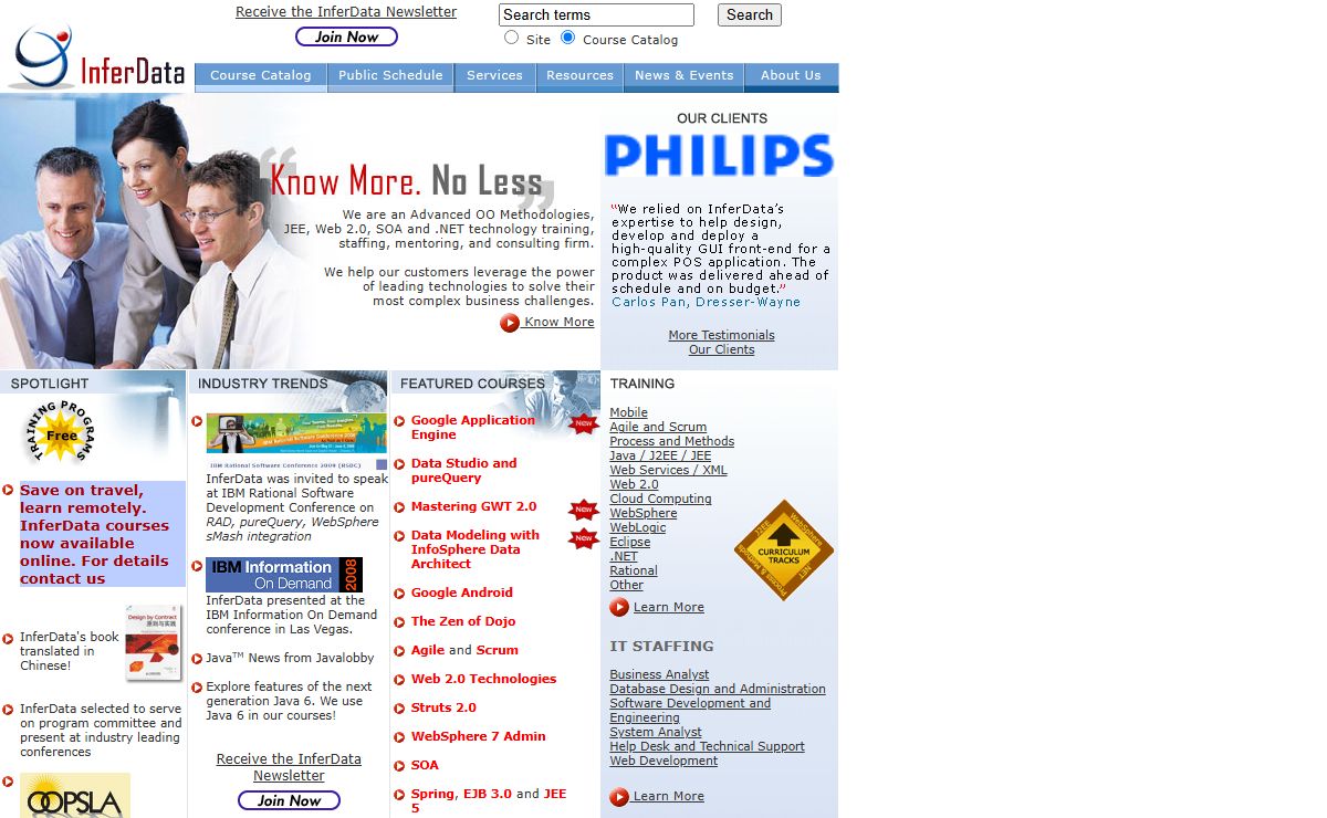 Corporate Training, Consulting - Web 2.0, Java, JEE, WebSphere