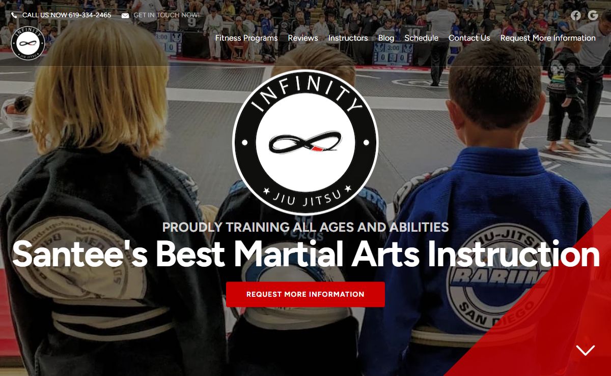Santee Kids Martial Arts - Infinity BJJ - Santee, California