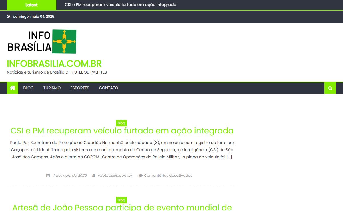 infobrasilia.com.br - Notícias e turismo de Brasília DF, FUTEBOL, PALPITES