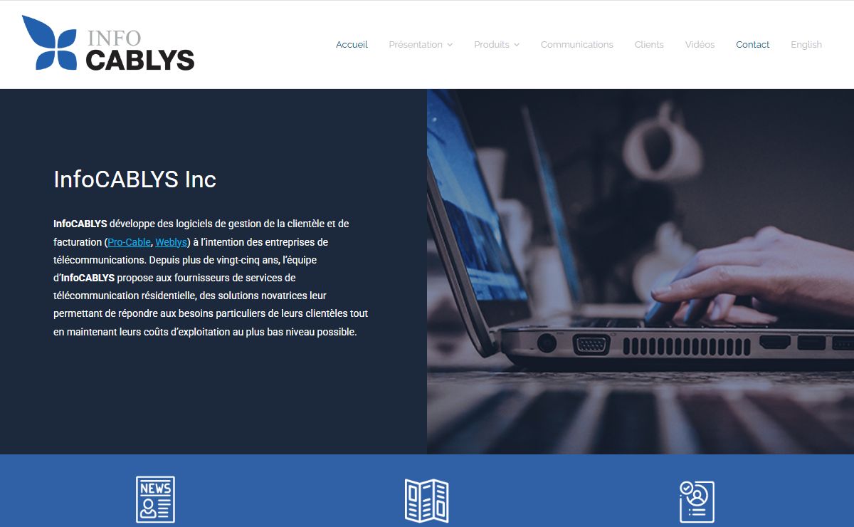 InfoCABLYS Inc | Développeur système de gestion / facturation - Télécom